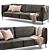 Contemporary 2-Seater Applaryd Sofa 3D model small image 3