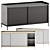 Modern Storage Solution Muuto Enfold 3D model small image 1