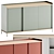 Muuto Enfold Sideboard Storage: Contemporary Elegance 3D model small image 1