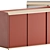 Muuto Enfold Sideboard Storage: Contemporary Elegance 3D model small image 6