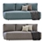 Modern Chic Sofa by inmyroom 3D model small image 3