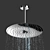 Grohe Wall-Mounted Shower Set 3D model small image 2