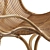 Elegant Highback Rattan Lounge Chair 3D model small image 3