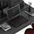 Workplace Essentials Kit - Desk Set 3D model small image 2