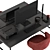 Workplace Essentials Kit - Desk Set 3D model small image 3