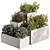 Outdoor Plant Box Flowers 534 3D model small image 1