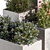 Outdoor Plant Box Flowers 534 3D model small image 2