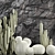 Desert Cacti Collection Set 3D model small image 5