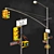 Exterior 3D Traffic Lights Set 3D model small image 2