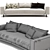 Modular Inno Erba Italia Sofa 3D model small image 4