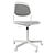 Ergonomic Swivel Chair for Home 3D model small image 1