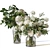 Elegant Floral Arrangement 3D Model 3D model small image 1