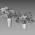 Elegant Floral Arrangement 3D Model 3D model small image 6