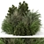 Outdoor Bush Set 1488 - 3D Model 3D model small image 1