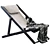 Modern Outdoor Elle Deck Chair 3D model small image 6