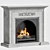 High Quality Fire Place Model 3D model small image 1