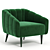 Contemporary Munna HOUSTON Furniture Model 3D model small image 1