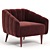 Contemporary Munna HOUSTON Furniture Model 3D model small image 4