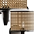 Mambo Rattan Wall Light 3D model small image 3