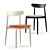 Modern Miniforms Claretta Chairs 3D model small image 1