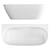 Salini Sofia Stone Bathtub 170x80 3D model small image 2