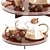 Rooibos Glass Tea Set 3D model small image 1