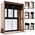 Modern PVC Windows Kit 3D model small image 1