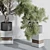 Modern Indoor Plant Set 389 3D model small image 3