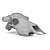 Cow Skull with Dragon Carving 3D model small image 4