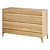 Live-Edge Prana Six-Drawer Dresser 3D model small image 3