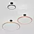 Modern LED Ring Pendant Light 3D model small image 2