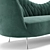 Ethereal Velvet Sofa Upgrade 3D model small image 5