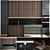 Modern Kitchen Cabinet Set 3D model small image 1