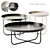 INNOVA Imbottiti Tube Coffee Tables: Modern Chic Sizes 3D model small image 1