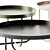 INNOVA Imbottiti Tube Coffee Tables: Modern Chic Sizes 3D model small image 3