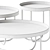 INNOVA Imbottiti Tube Coffee Tables: Modern Chic Sizes 3D model small image 7