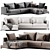 Eichholtz Burbury Lounge Sofa 3D model small image 2