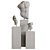 Sculpture Composition Poly Art 3D model small image 5