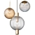 Minimalist Beige Pendant Light 3D model small image 1