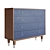  Modern Style Wood Dresser 3D model small image 1