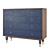  Modern Style Wood Dresser 3D model small image 3