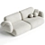 Modern Poole Sofa Design 3D model small image 2