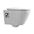 Duravit D-Neo Washdown Toilet 3D model small image 2