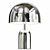 Tom Dixon BELL Spherical Lamp 3D model small image 3