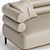 Luxurious Lucy Leather Sofa: Elegant Design 3D model small image 2