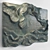 Modern Metal Wall Sculpture 3D model small image 2