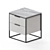 Nord Comoda & Bedside Table 3D model small image 5