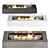 Wharf 65 Outdoor Fire Feature 3D model small image 1