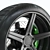 D2 Forged Rim Michelin Tire 3D model small image 3