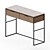 Nord Vanity Table in White 3D model small image 2